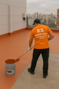 Impermeabilización de terrazas